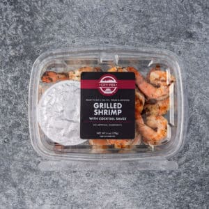 Grilled Shrimp and cocktail sauce